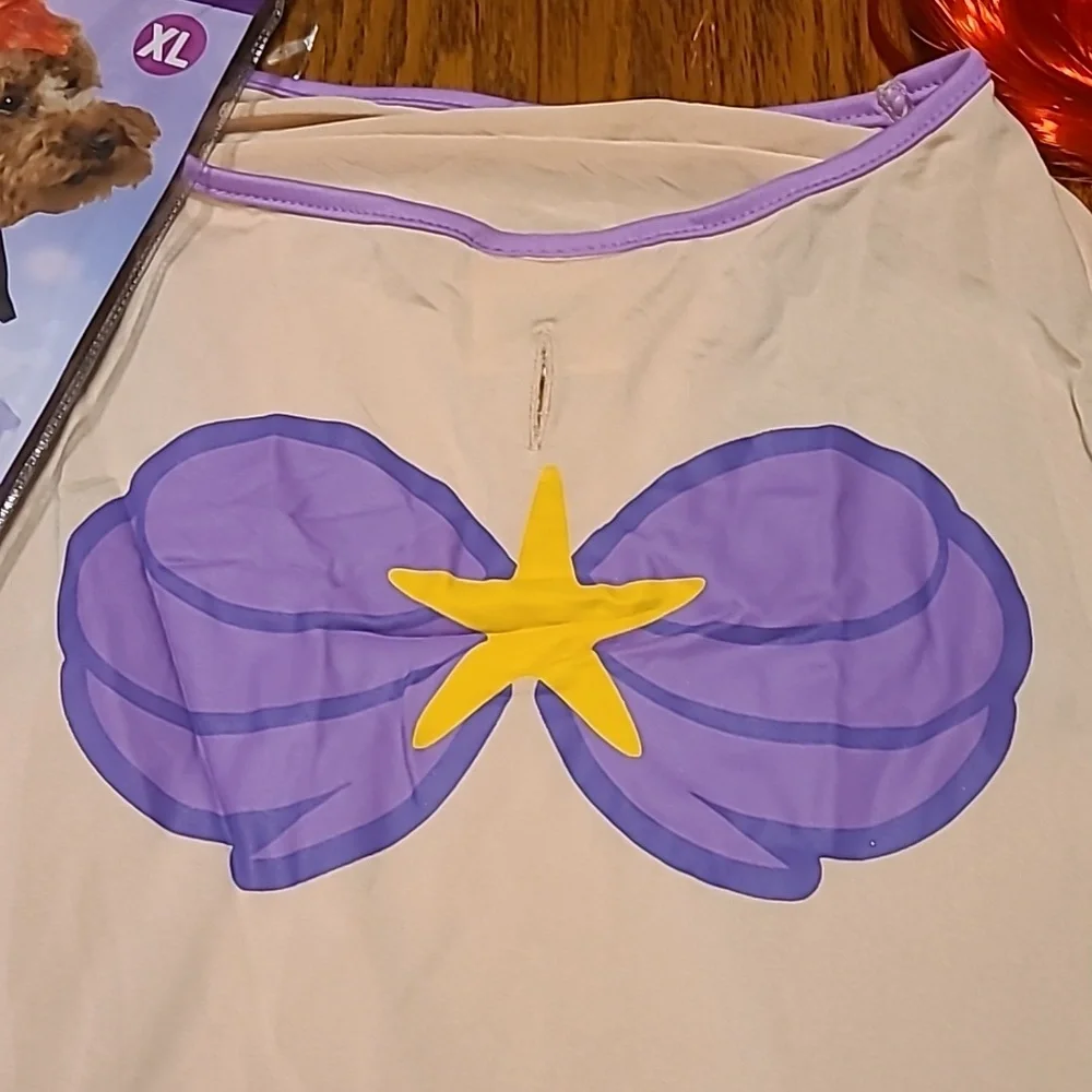 NIP Disney Princess Ariel Dog Halloween Costume